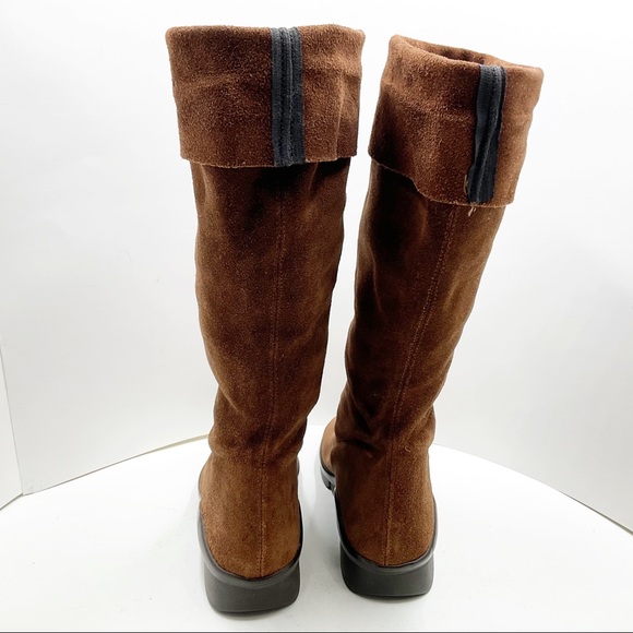 {Sesto Meucci Sport}Suede Cuffed Boots - Picture 9 of 14